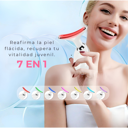 Masajeador Facial LED 7 en 1